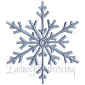 Snowflake 30 Machine Embroidery Design