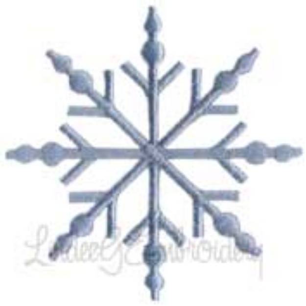 Picture of Snowflake 33 Machine Embroidery Design