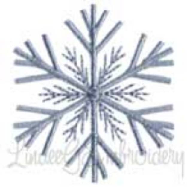 Picture of Snowflake 36 Machine Embroidery Design