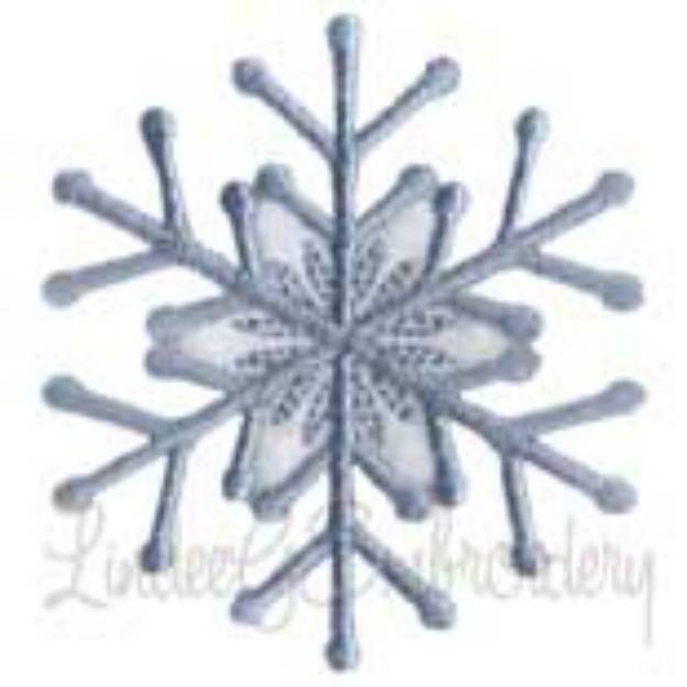 Picture of Snowflake 38 Machine Embroidery Design