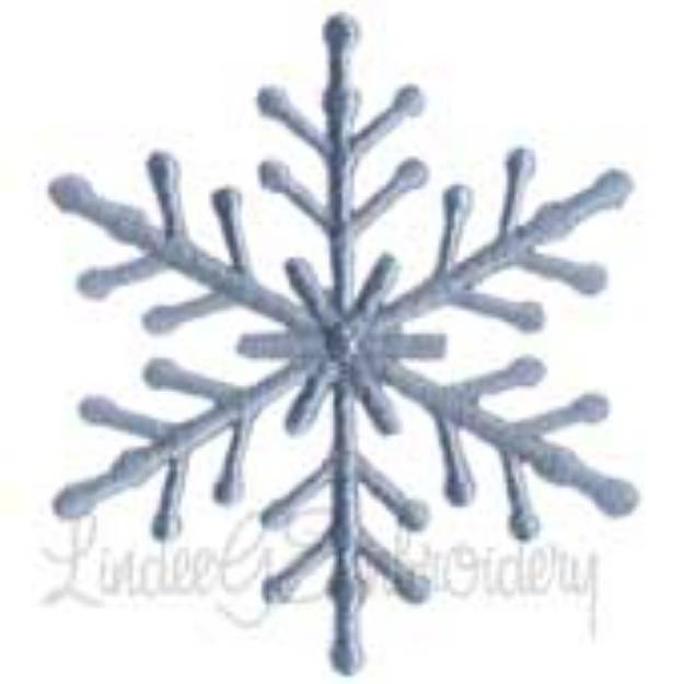 Picture of Snowflake 40 Machine Embroidery Design
