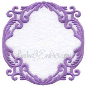 Picture of Scrolly Heirloom Frame 11 (3 sizes) Machine Embroidery Design