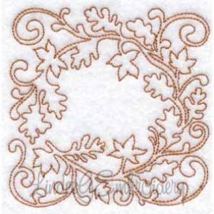 Picture of Autumn Leaves (3 sizes) Machine Embroidery Design