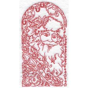 Picture of Vintage Santa 1 (6 sizes) Machine Embroidery Design