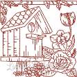 Picture of Birdhouse (5 sizes) Machine Embroidery Design