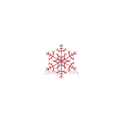 Snowflake 3 Machine Embroidery Design