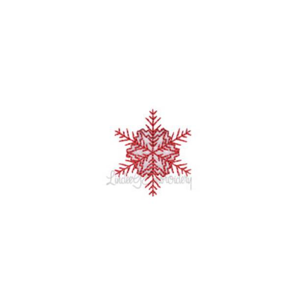 Picture of Snowflake 5 Machine Embroidery Design