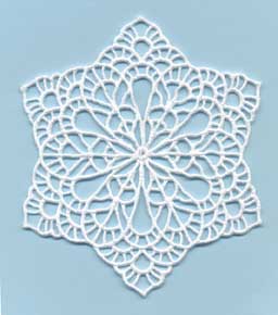 FSL Snowflake 04 (2 sizes) Machine Embroidery Design