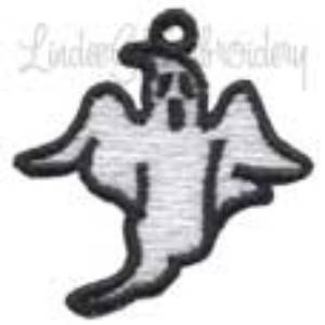 Picture of FSL Ghost Earring Machine Embroidery Design