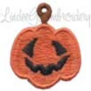 Picture of FSL Jack o'Lantern Happy earring Machine Embroidery Design
