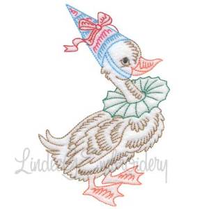 Picture of Duck (4 sizes) Machine Embroidery Design