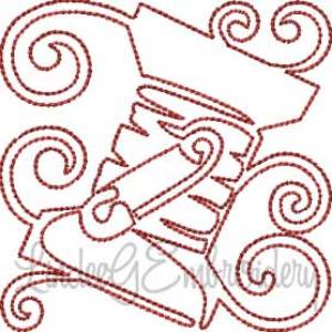 Picture of Thread Spool (5 sizes) Machine Embroidery Design