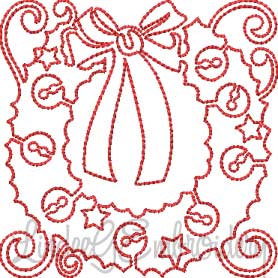 Button Wreath (4 sizes) Machine Embroidery Design