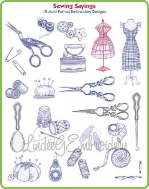 Picture of A Notion to Sew Embroidery Design Pack