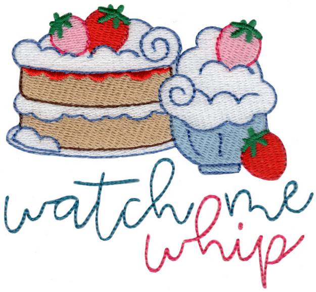 Picture of Watch Me Whip Machine Embroidery Design