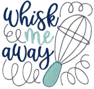 Picture of Wisk Me Away Machine Embroidery Design