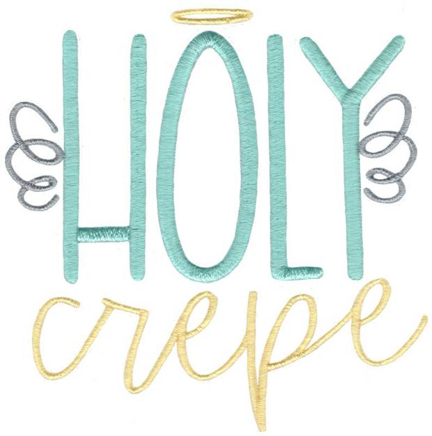 Picture of Holy Crepe Machine Embroidery Design