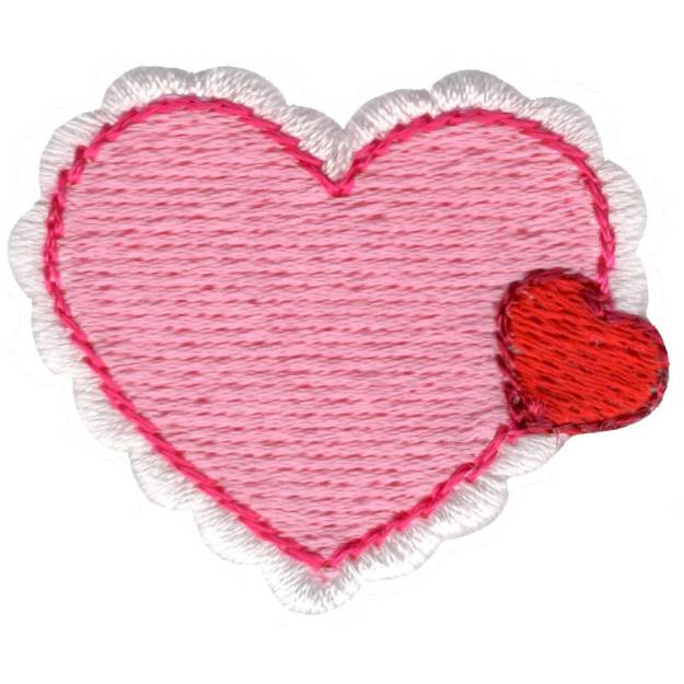 Picture of Hearts Machine Embroidery Design