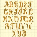 College Girl Font All Letters