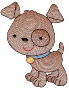 Picture of MyPetSketch3 Machine Embroidery Design