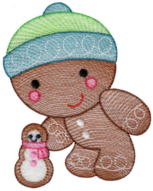 Picture of SweetGingerSketch8 Machine Embroidery Design