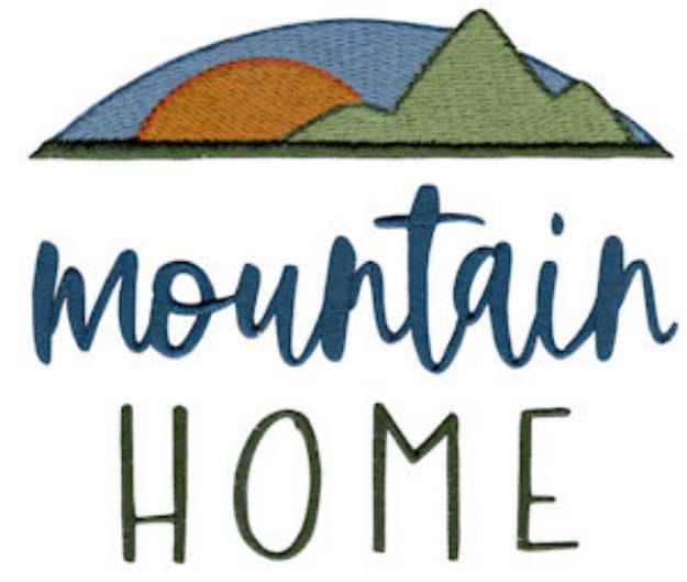 Picture of MoutainHome  Embroidery Design Pack