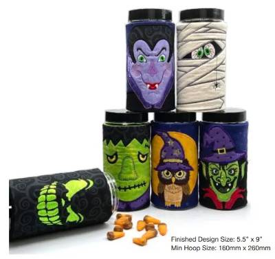ITH Halloween Container Wraps