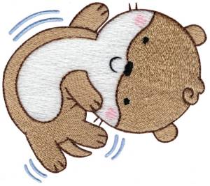 Picture of Otters4 Machine Embroidery Design