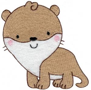 Picture of Otters2 Machine Embroidery Design