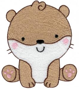 Picture of Otters7 Machine Embroidery Design