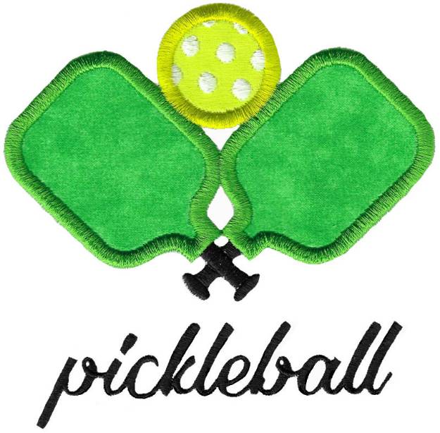 Picture of PickleballSayings9 Machine Embroidery Design