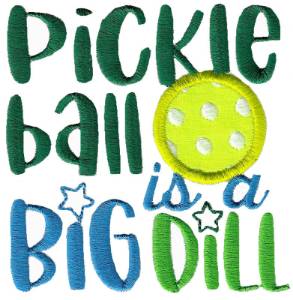 Picture of PickleballSayings2 Machine Embroidery Design