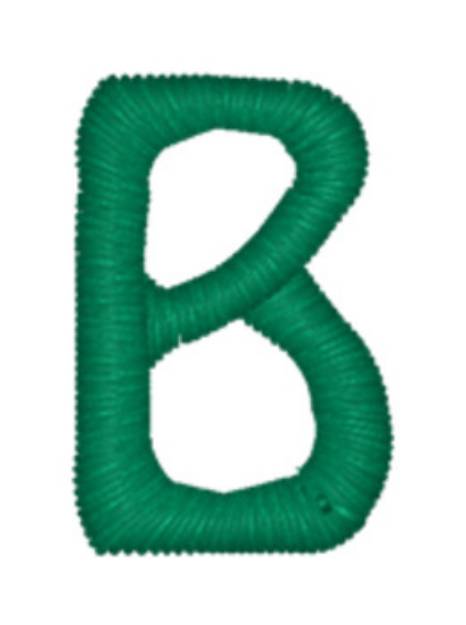 Picture of B Machine Embroidery Design