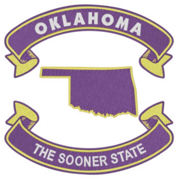 Picture of Oklahoma Nickname Machine Embroidery Design