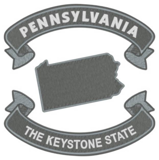 Picture of Pennsylvania Nickname Machine Embroidery Design