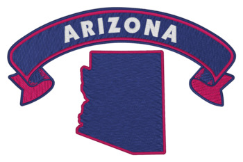 Sm. Arizona Machine Embroidery Design