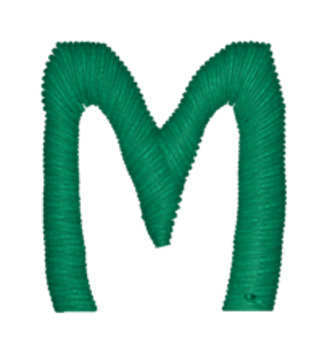M Machine Embroidery Design