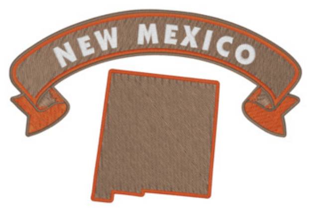 Picture of Sm. New Mexico Machine Embroidery Design