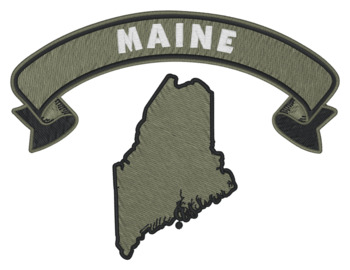Sm. Maine Machine Embroidery Design