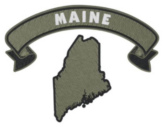 Picture of Sm. Maine Machine Embroidery Design