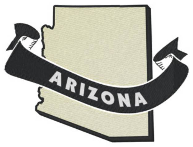 Picture of Arizona Ribbon Machine Embroidery Design