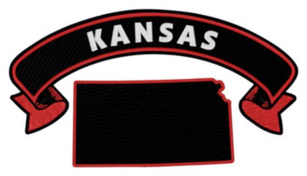 Picture of Sm. Kansas Machine Embroidery Design