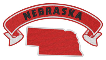 Sm. Nebraska Machine Embroidery Design