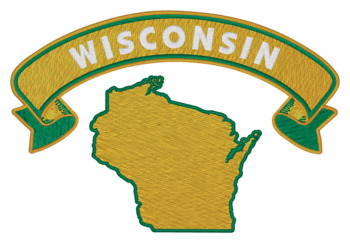 Sm. Wisconsin Machine Embroidery Design
