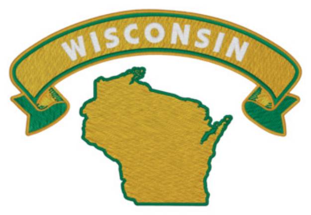 Picture of Sm. Wisconsin Machine Embroidery Design