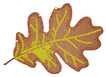 Oak Leaf Machine Embroidery Design