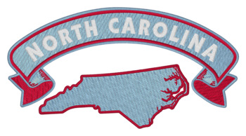 Sm. North Carolina Machine Embroidery Design