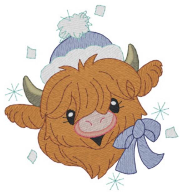 Picture of Cheery Highlander Machine Embroidery Design