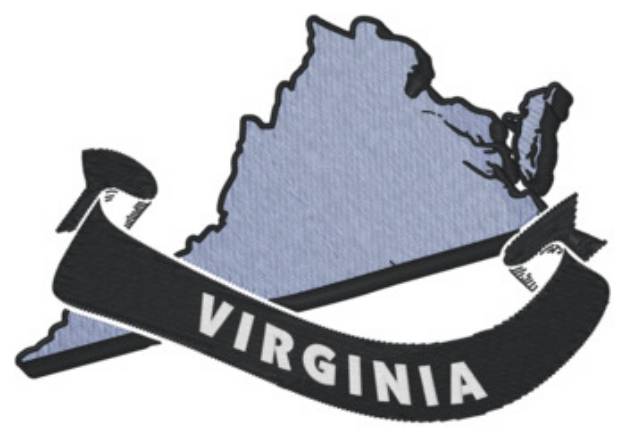 Picture of Virginia Ribbon Machine Embroidery Design
