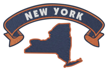 Sm. New York Machine Embroidery Design